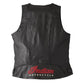 Indian Motorcycle Women's Charlotte Leather Vest, Black