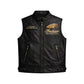 Indian Motorcycle Men's Vintage Leather Vest