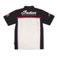 Indian Men's Antique White Short Sleeve Shirt