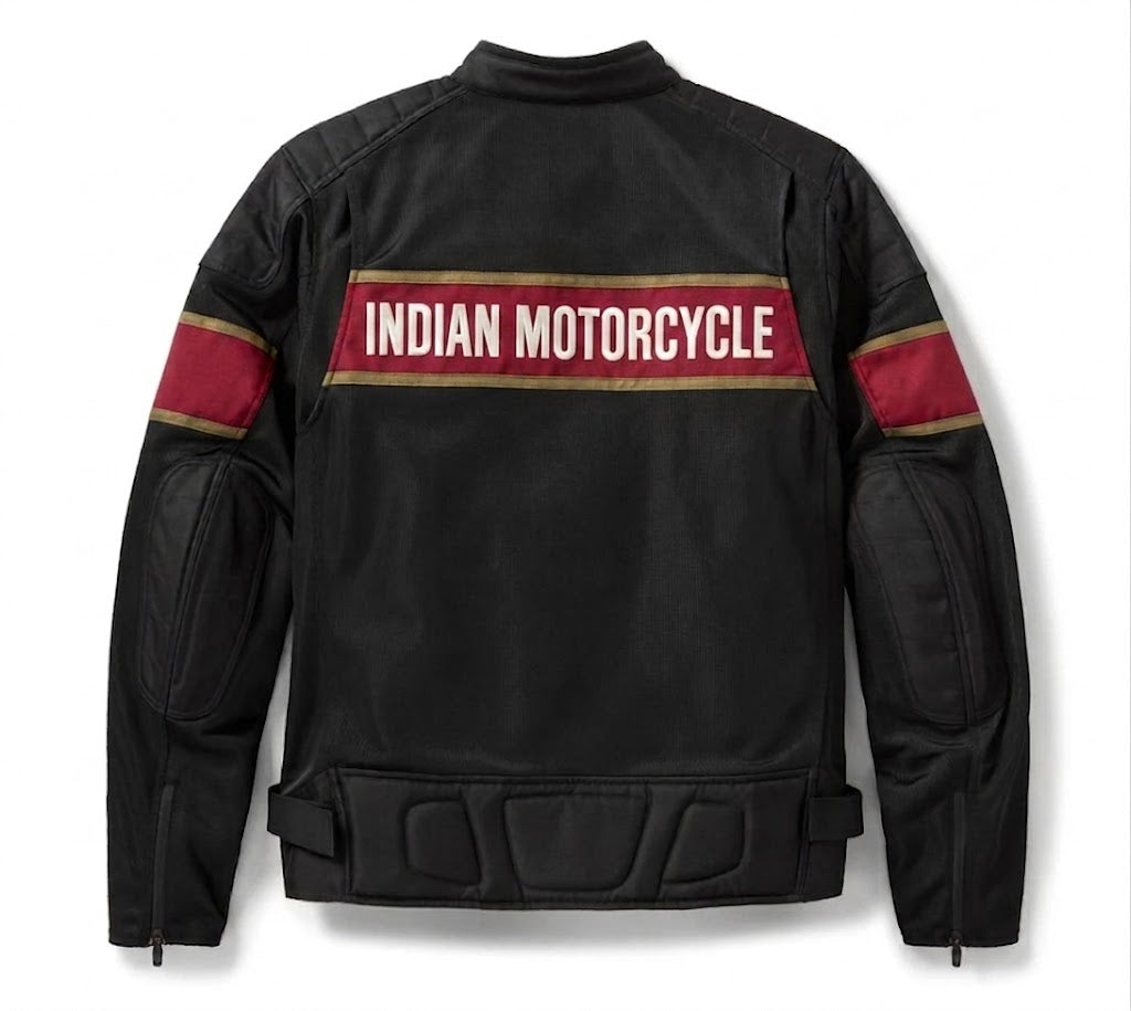 Men's Indian Motorcycle Trenton Mesh Riding Jacket