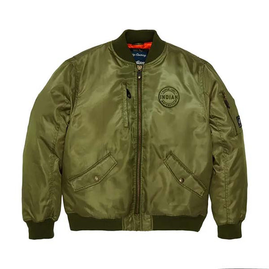 Indian Motorcycle Rockford Men's Bomber Jacket
