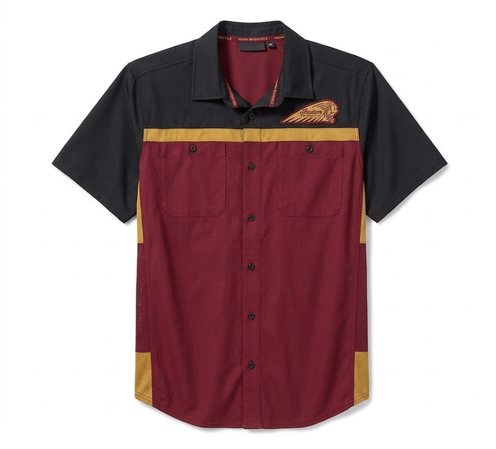 Men's TECH Vented Shirt - Colorblock