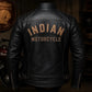 Men's Indian Bomber Icon Leather Jacket