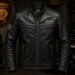 Men's Indian Bomber Icon Leather Jacket