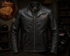 Men's Indian Bomber Icon Leather Jacket