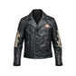 Men's Indian Bomber Icon Leather Jacket