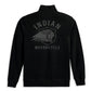 Men's Bar & Shield 1/4 Zip Pullover - Black Beauty
