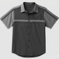 Men's Coolcore Bar & Shield Shirt - Colorblocked - Blackened Pearl