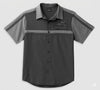 Men's Coolcore Bar & Shield Shirt - Colorblocked - Blackened Pearl