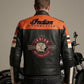 Men's Indian Bomber Icon Leather Jacket V.02
