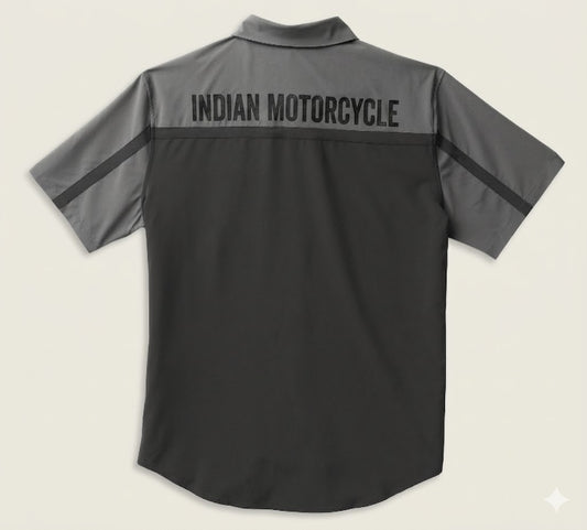 Men's Coolcore Bar & Shield Shirt - Colorblocked - Blackened Pearl