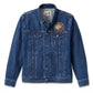 Men's Indian Motorcycle Denim Jacket - Medium Wash Denim