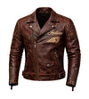 Men's Indian Bomber Icon Leather Jacket V.03