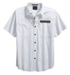 Men's Textured Button Up Shirt