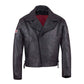 Indian Motorcycle Men's Horsehide Libery Jacket, Black