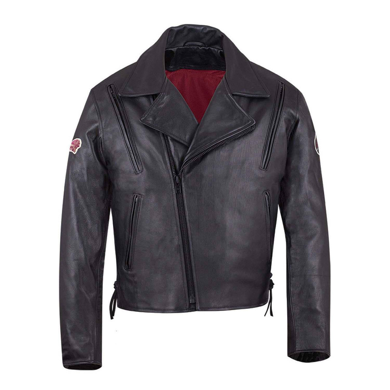 Indian Motorcycle Men's Horsehide Libery Jacket, Black