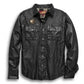 Men's Leather Shirt Jacket