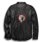 Men's Leather Shirt Jacket