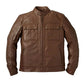 Men's "GETAWAY" Motorcycle Jacket, Brown