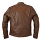 Men's "GETAWAY" Motorcycle Jacket, Brown