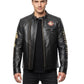 Men's Motorcycle Jacket Black
