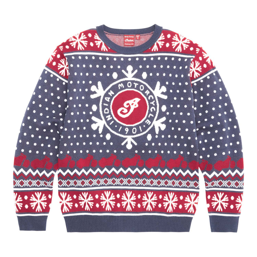 IMR Exclusive Unisex Holiday Sweater - Indian Motorcycle Jacket