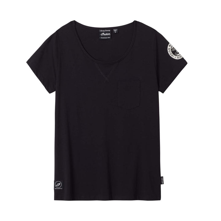 IMR Exclusive Women's Pocket T-Shirt, Black