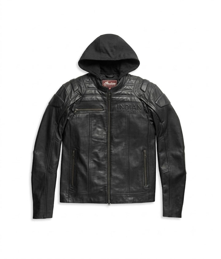 Indian Motorcycle Men's Auroral II 3-in-1 Leather Jacket