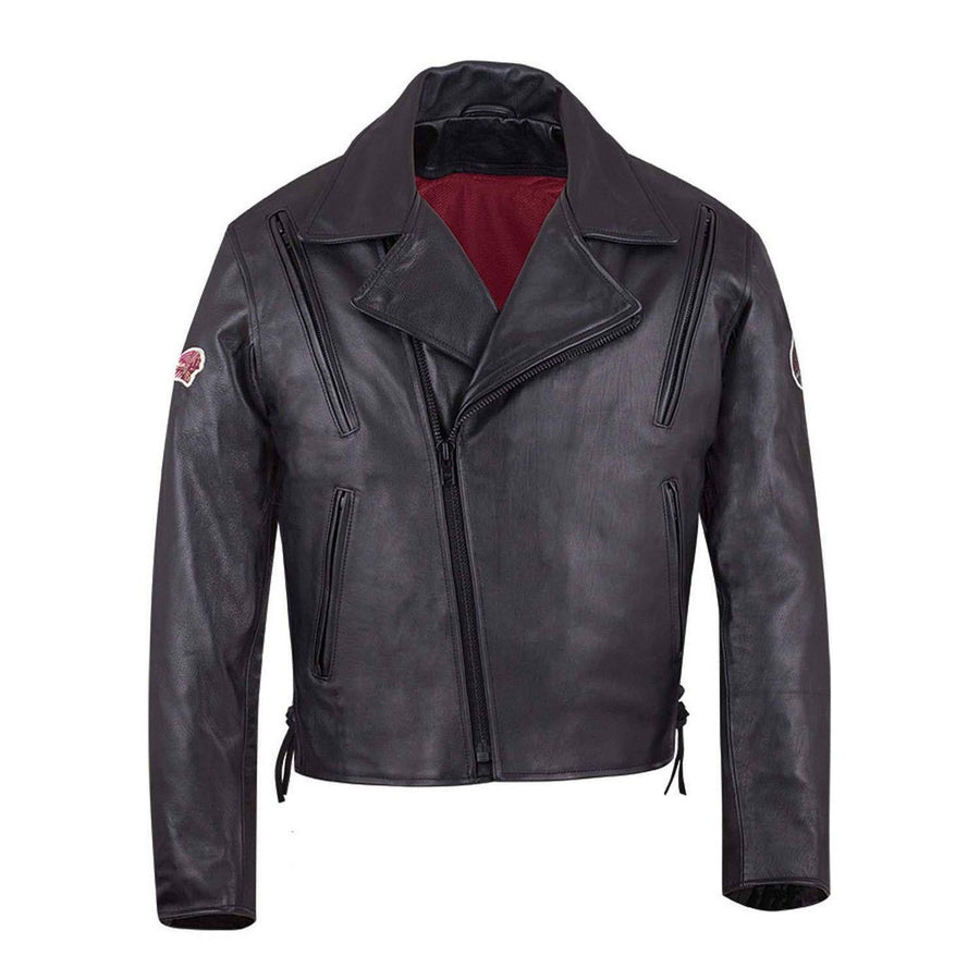 Indian Motorcycle Men's Horsehide Libery Jacket, Black - Indian Motorcycle Jacket