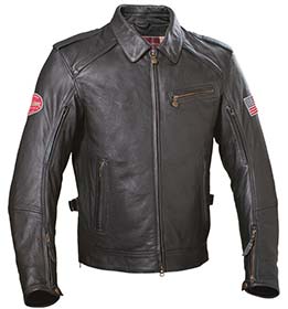Indian Motorcycle Men's Throttle Leather Jacket