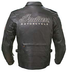 Indian Motorcycle Men's Throttle Leather Jacket