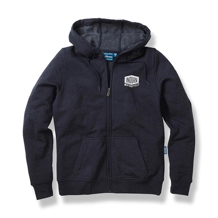 Indian Motorcycle Women's 1901 Hoodie, Navy