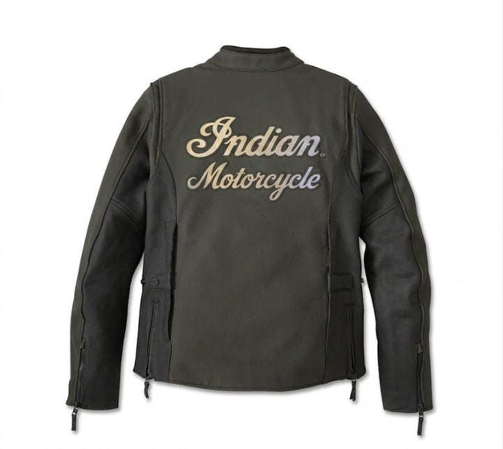 Indian Motorcycle Women's Gallun 2.0 H-D Triple Vent System Leather Jacket