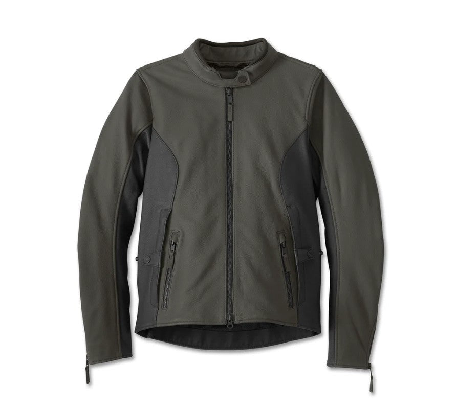 Indian Motorcycle Women's Gallun 2.0 H-D Triple Vent System Leather Jacket - Indian Motorcycle Jacket