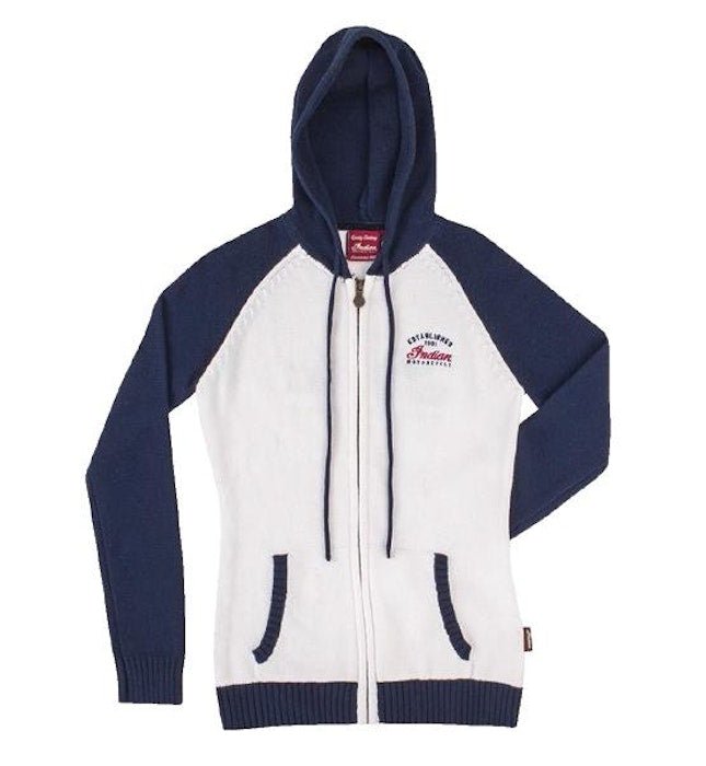 Indian Motorcycle Women's Logo Zip Thru Jacket - Indian Motorcycle Jacket