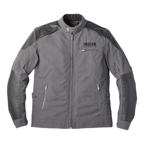 Indian Textile Jackets - MONTANA WAXED JACKET - Indian Motorcycle Jacket