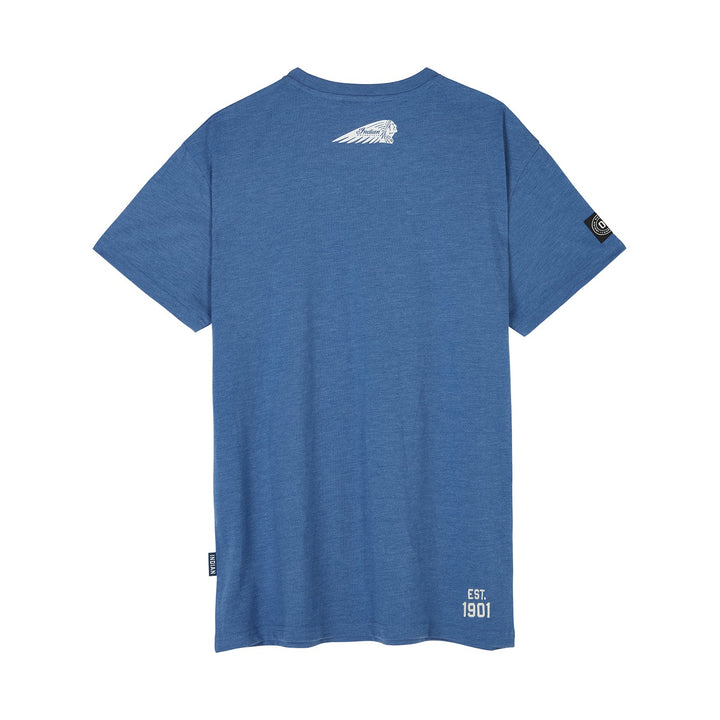 Men's 01 Icon Print T-shirt, Blue