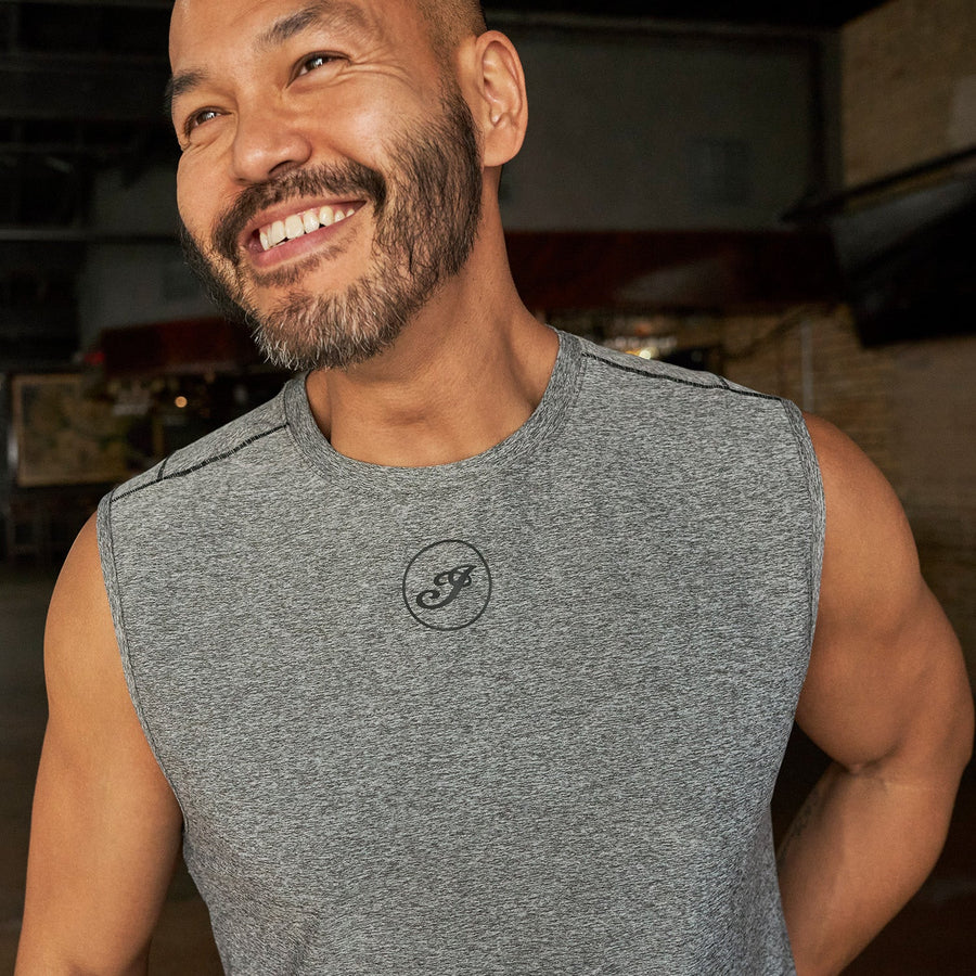 Men's Athlete Tank, Gray - Indian Motorcycle Jacket