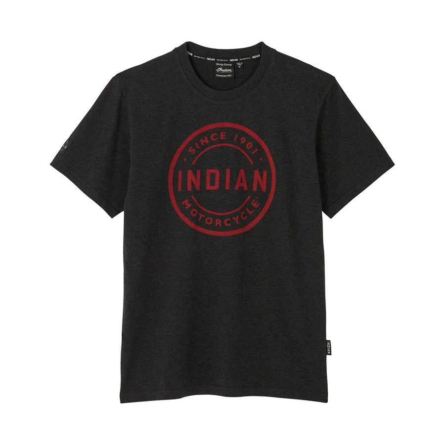 Men's Circle Icon T-Shirt, Black - Indian Motorcycle Jacket