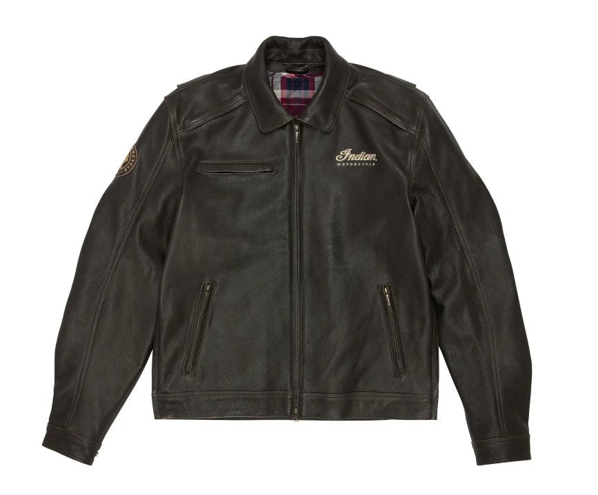 Men's Classic Jacket 3, Brown - Indian Motorcycle Jacket