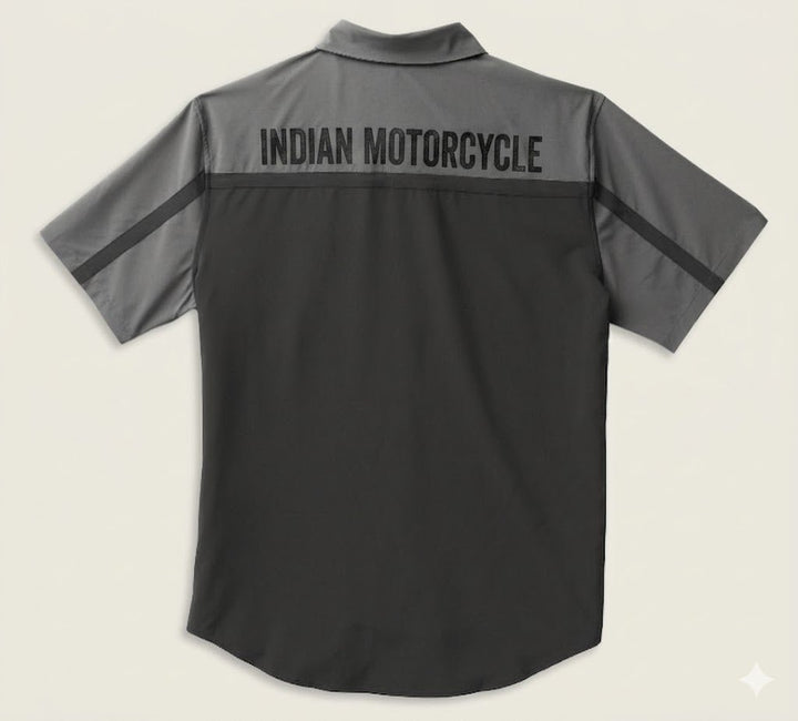 Men's Coolcore Bar & Shield Shirt - Colorblocked - Blackened Pearl
