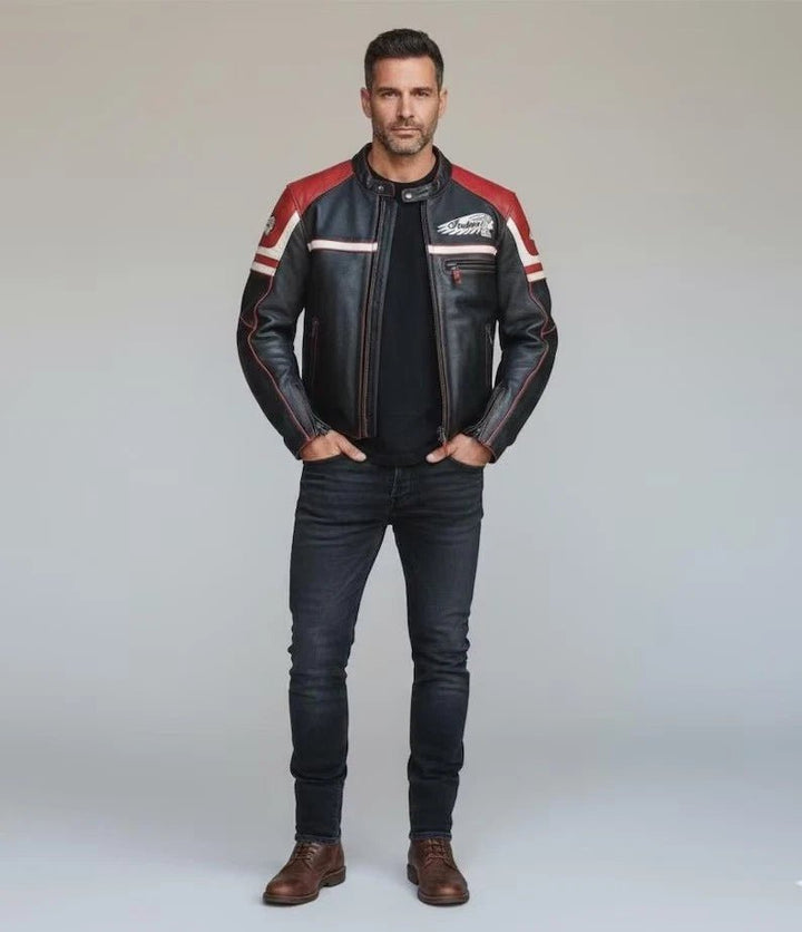 Men's Cruiser Biker Riding Jacket