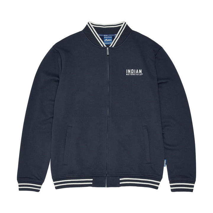 Men's Embroidered Parts & Service Bomber, Navy