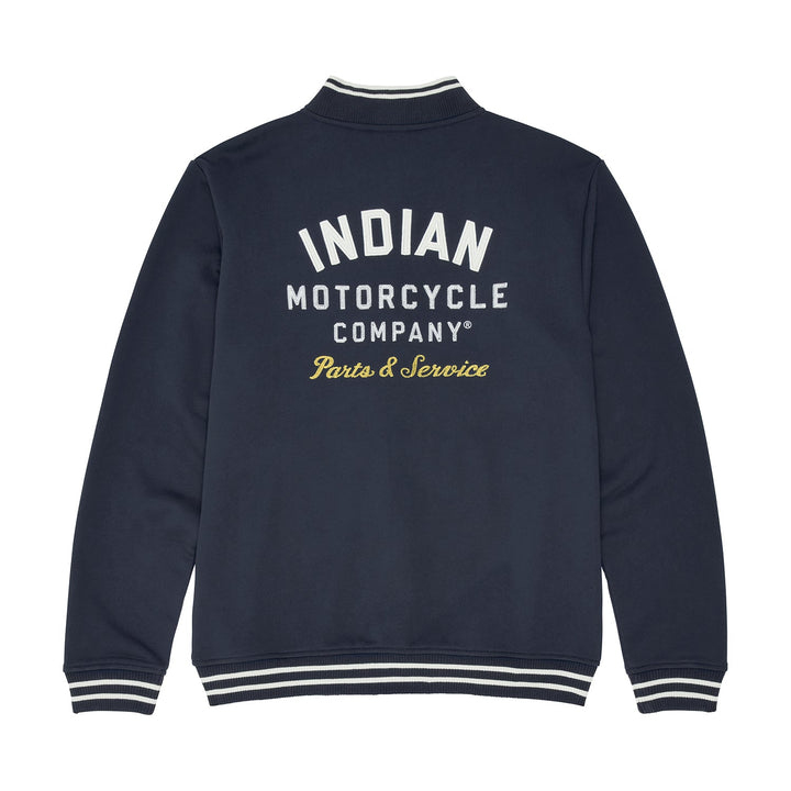 Men's Embroidered Parts & Service Bomber, Navy
