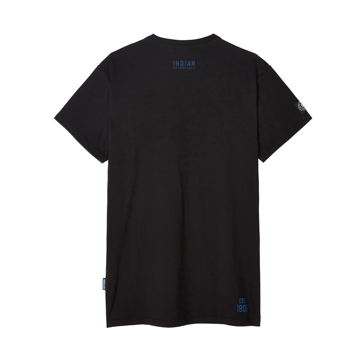 Men's Headdress Print T-shirt, Black