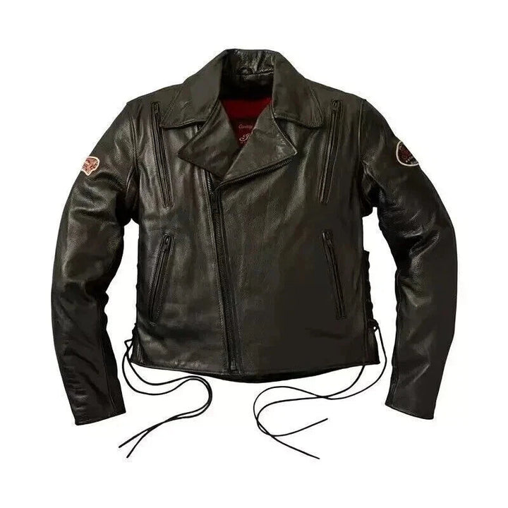 Men's Indian Black Leather Jacket