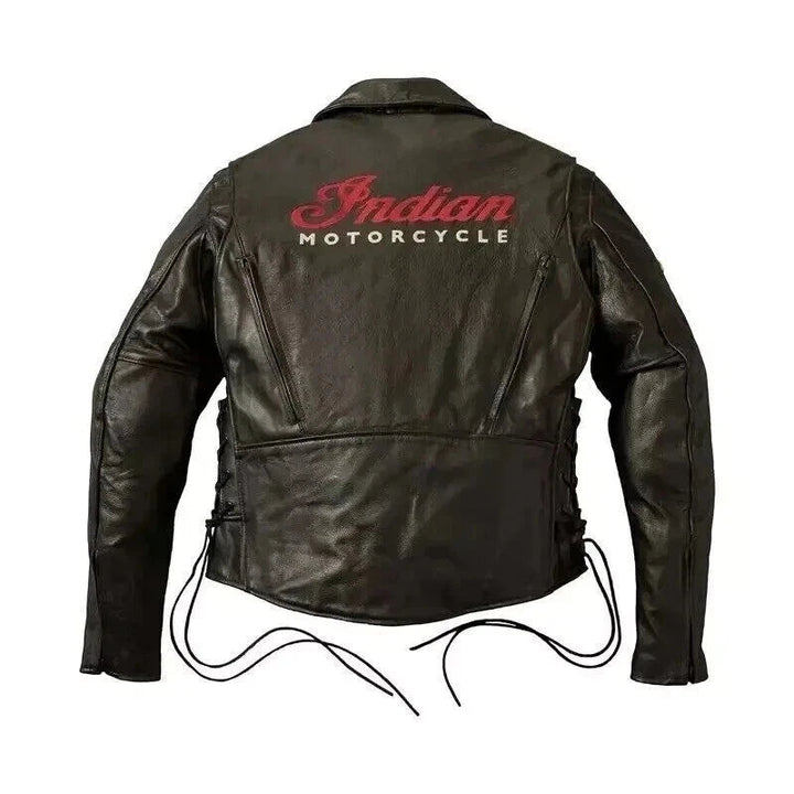 Men's Indian Black Leather Jacket