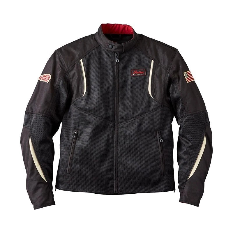 Men's Indian Black Riding Jacket - Indian Motorcycle Jacket