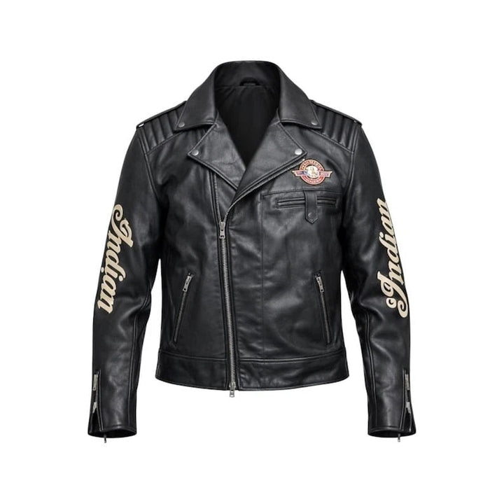 Men's Indian Bomber Icon Leather Jacket