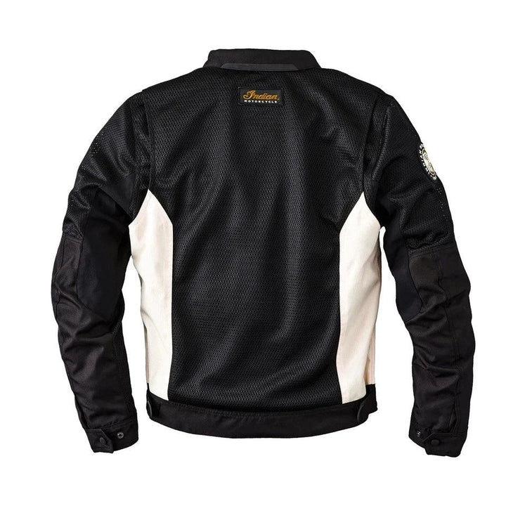 Men's Indian Motorcycle Lightweight Mesh Biker Racing Jacket